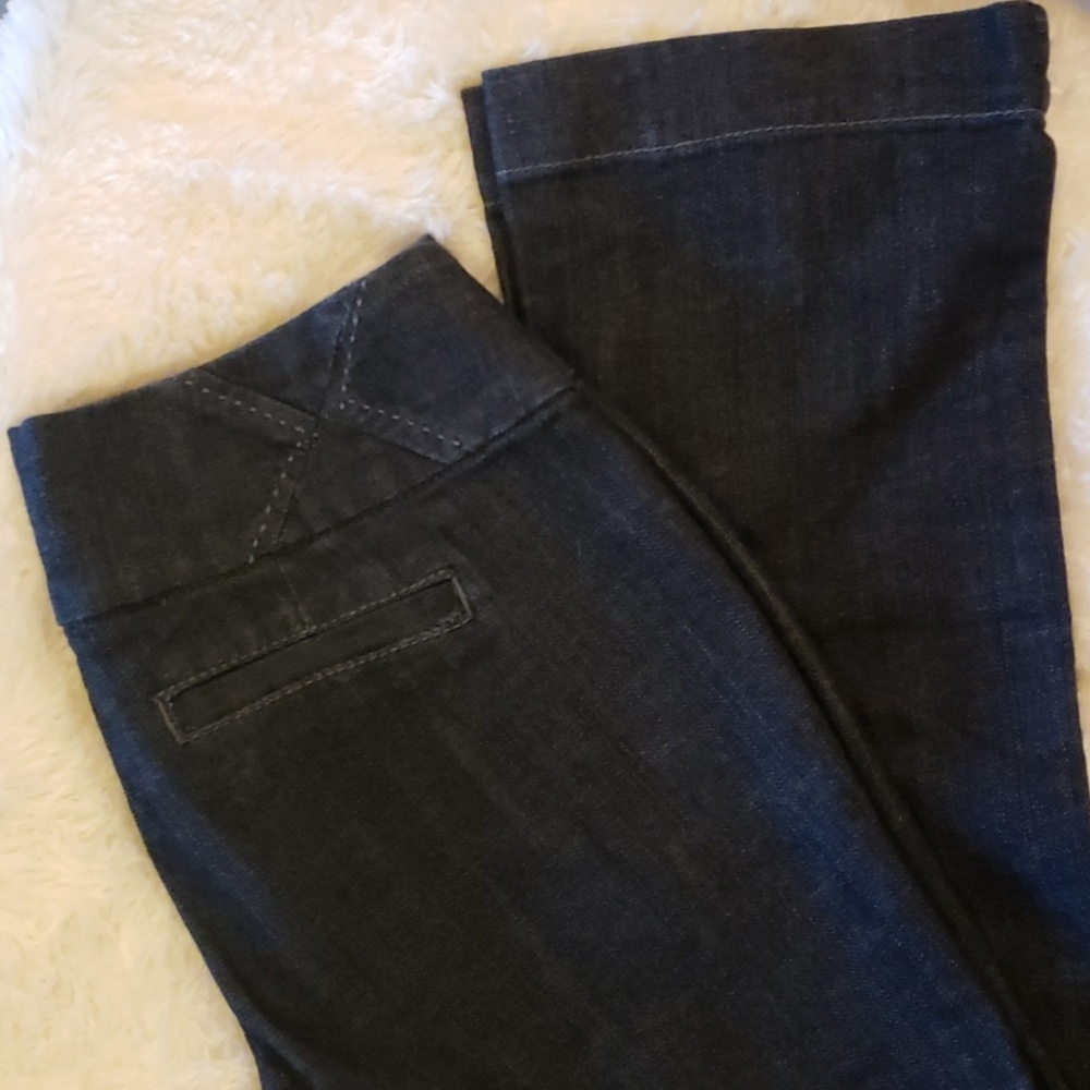 Maurice's size 3/4R dark blue jeans.